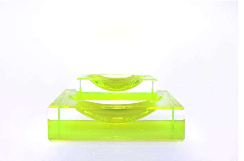 Alexander Von Furstenberg Large Green Acrylic Candy Bowl