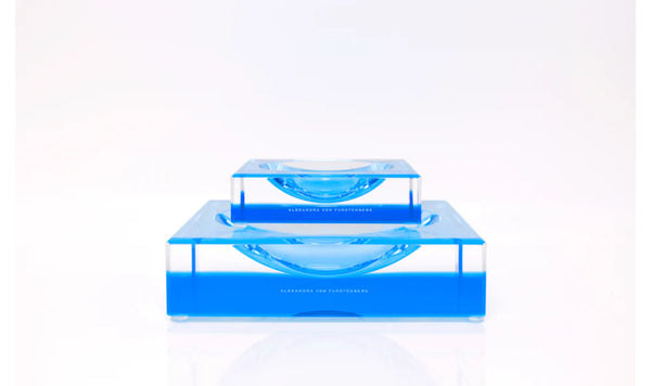 Alexander Von Furstenberg Large Blue Acrylic Candy Bowl