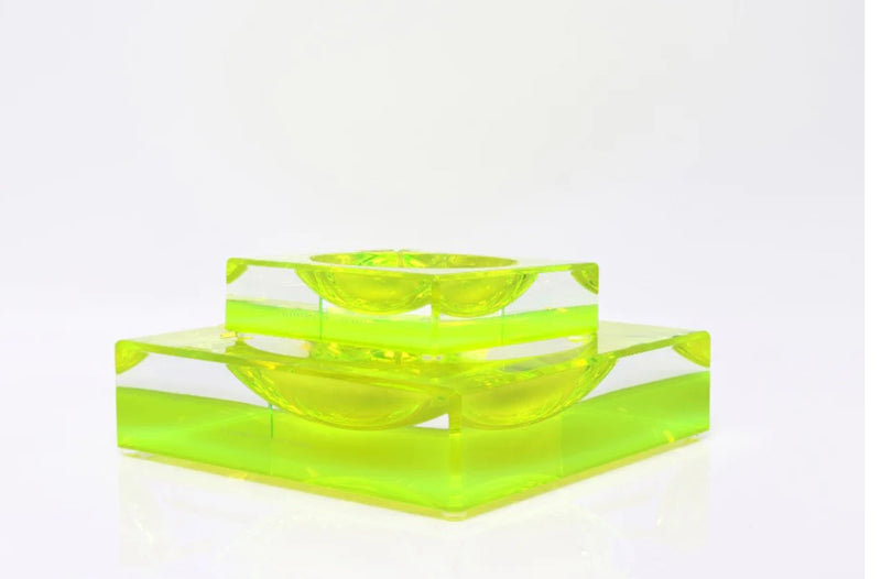 Alexander Von Furstenberg Large Green Acrylic Candy Bowl