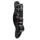 Miu Miu Small Black Leather Pleated Clutch Bag