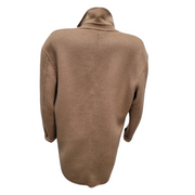 Unsigned S/M Camel Wool Blend Coat