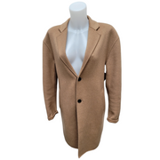 Unsigned S/M Camel Wool Blend Coat