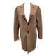 Unsigned S/M Camel Wool Blend Coat