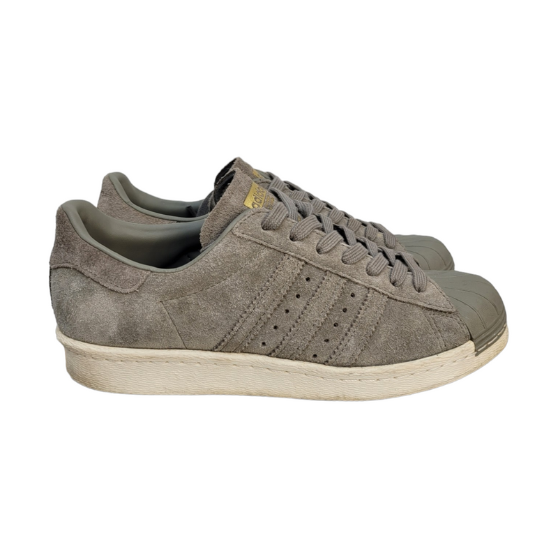 Adidas Super Star 80's Grey Suede Shoes UK5