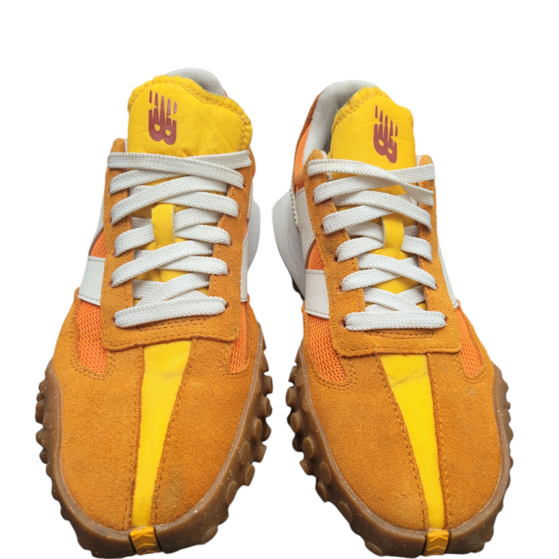 New Balance XC-72 Trainers Orange/Yellow UK5.5 Suede/Leather Mix