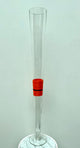 Story Banda Linea Tall Clear Glass Vase: Handwoven Design Echoing Simplicity and Elegance