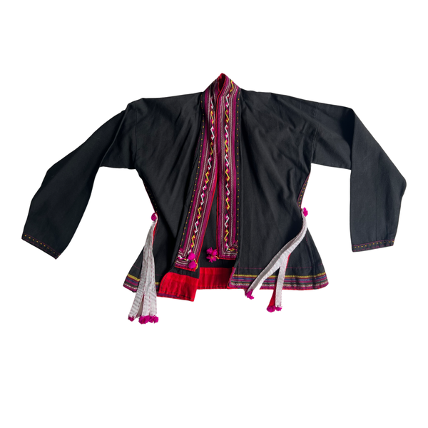 Traditional Ibizan Black Jacket Small