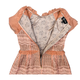 Sretsis by Pim Sukhahuta Pink Silk and Cotton Embroidered Dress UK 6