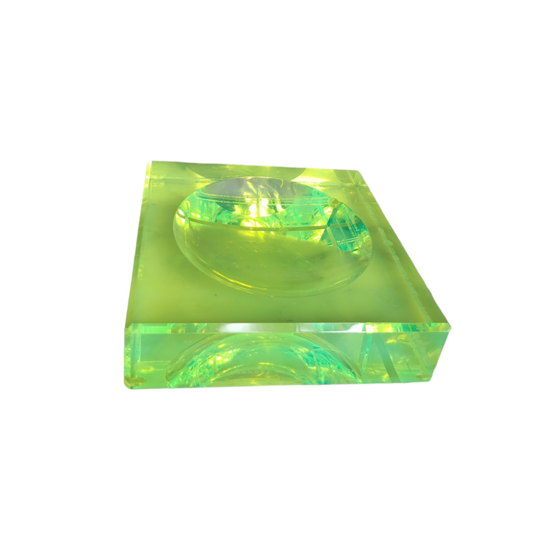 Alexander Von Furstenberg Large Green Acrylic Candy Bowl