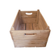 Hogwarts School Wooden Storage Box Medium Natural Wood Very Good Condition