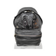YSL Medium Black Leather Love Patch Backpack
