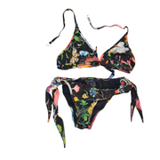 Gucci Bikini Set Small, Black Multi, Lycra Mixed