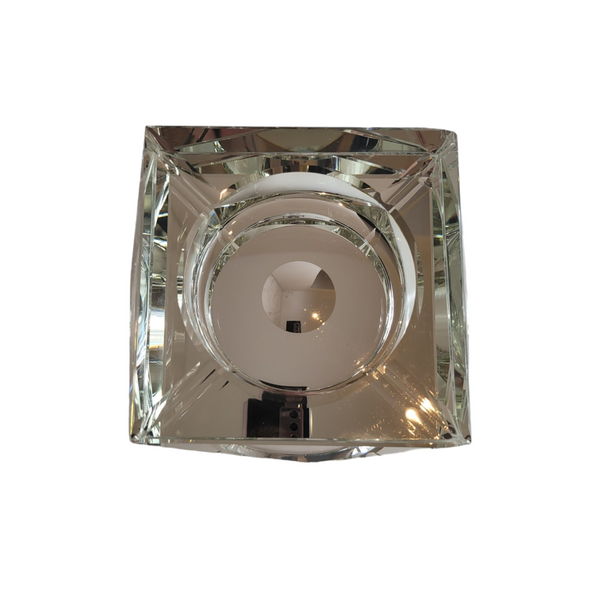 Unsigned Medium Clear Glass Ashtray