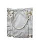 Vintage Miu Miu Medium White Patent Leather Shopper Bag