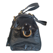 Mulberry for Giles *Extremely Rare*  Roxanne Medium Black Patent Leather Handbag Never Used