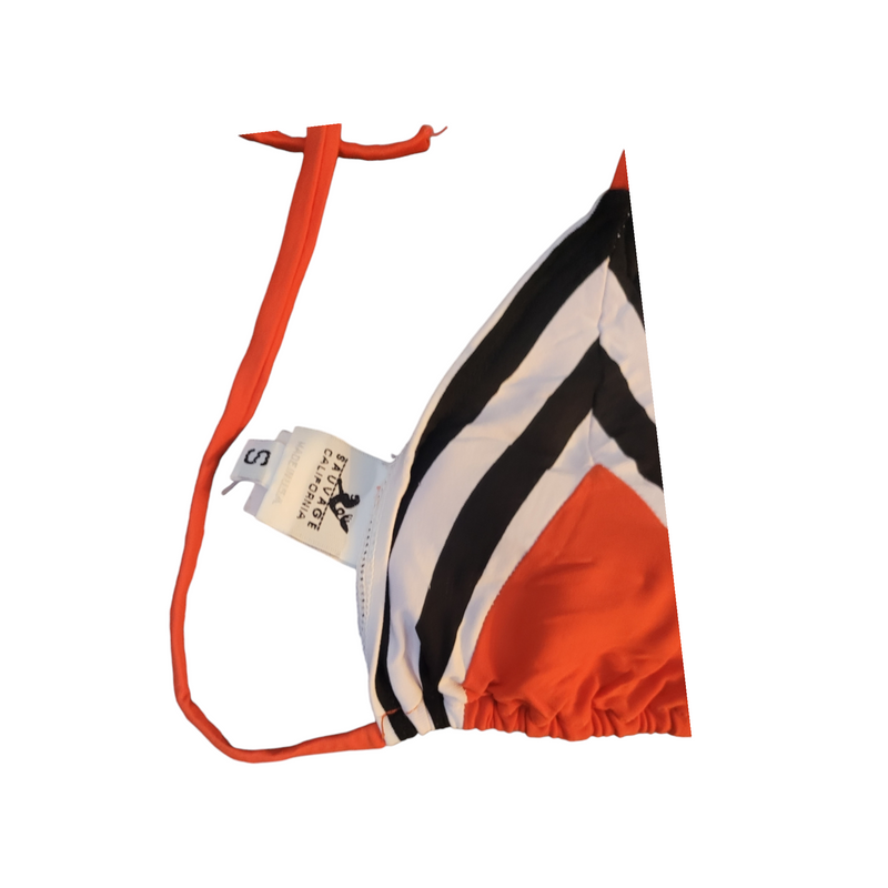 Sauvage California Small Burnt Orange Bikini Set