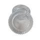 Zara Home Medium Clear Contemporary Cut Glass Ashtray