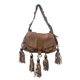 Vintage Thomas Wylde Medium Brown Leather Handbag New Unused very slight imperfections