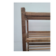 Wooden vintage Shelves Planter Display on Castors