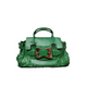 Gucci Queen Large Green Patent Lamb Leather Tote Bag