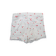 H&M (8-9 Years) White Cotton Denim Cute Cherry Print Shorts with Lace Trim