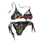 Gucci Bikini Set Small, Black Multi, Lycra Mixed
