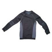 Odlo Ski Base Layer Kids Top in Black, Size 6 Years (116)