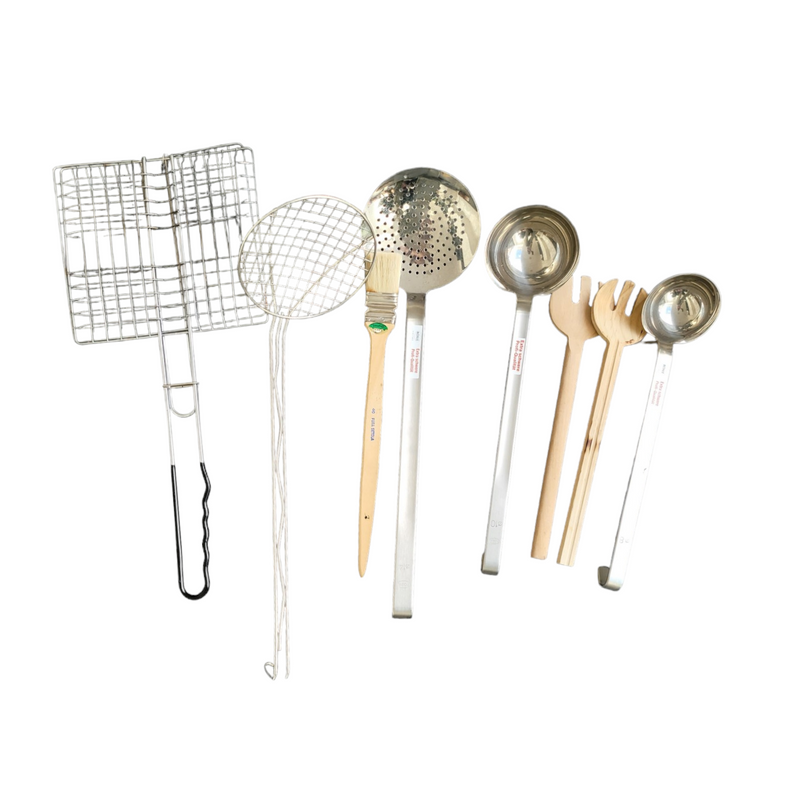 BBQ Utensils Mixed Rosel Cinghale Large