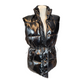 H&M Stunning High Neck Gilet in Black, Size Small, New With Tags