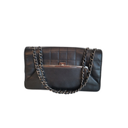 Rare Small Chanel Black Leather Handbag - Limited Seasonal Edition