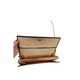 Vintage Alligator Clutch Bag with Snake Chain Strap