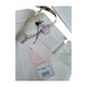 House of CB Medium White Bikini with Gold Zipper Details New with Tags