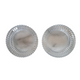 Zara Home Medium Clear Contemporary Cut Glass Ashtray