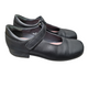 Start Rite Trotters Girls School Shoes 35.5 Black Leather Upper Back To School