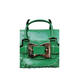 Gucci Queen Large Green Patent Lamb Leather Tote Bag