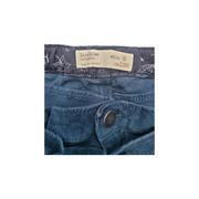 Zara (8 Years) Navy Cotton Corduroy Shorts with Belt