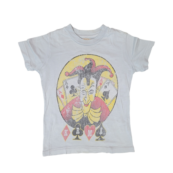 KRMA Luxury Children's Wear Vintage Joker Print T-Shirt - Size 1 Year