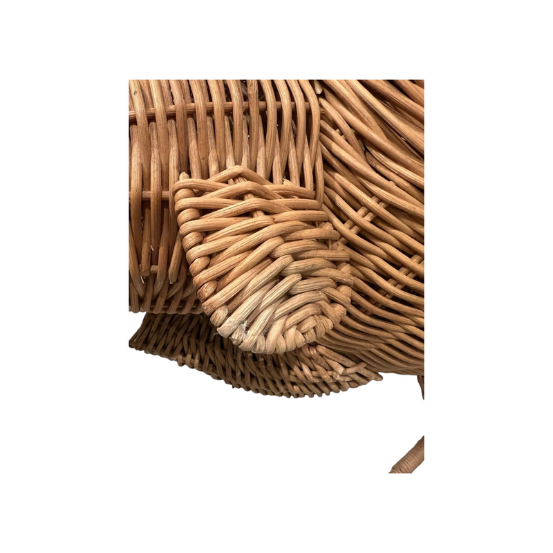 Zara Home Children's Wicker Toy Storage Basket Extra Large