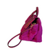 Eye-Catching Luxury Designer Porto Fino Medium Fluorescent Pink Pony Skin Handbag&nbsp;