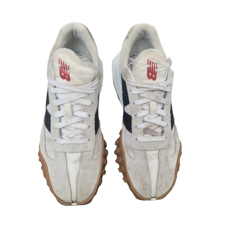 New Balance XC-72 Trainers White/Light Grey UK5.5 Suede/Leather Mix