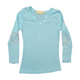 Enfant & Style (4 Years) Blue Cotton Long Sleeve Top with Crystal Details