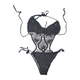 Handmade One Size Black Crochet Swimsuit New Never Worn