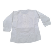 Good Bear Pure (2 Years) White Luxury Cotton Unisex Tunic