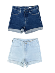 H&M Denim Blue Shorts Girls Size 10-11Y Gently Used in Perfect Condition