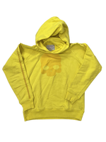 Hydrogent Sports Wear Bright Yellow Skull Hoody Women's Small