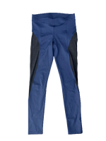 Ivy Park Blue Mesh Leggings Stylish And Comfy Sports Wear For Ladies Small