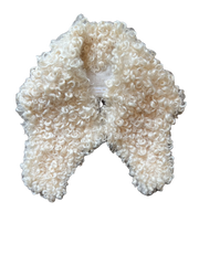 Elevate Your Style with a White Shearling Collar from Stockholme Beautiful Curls & Perfect Condition