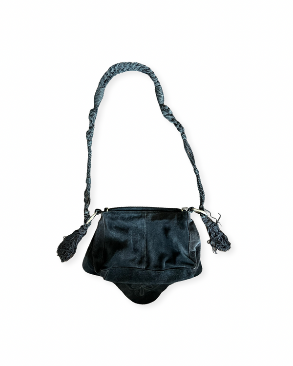 Suede Military Style Cross Body Bag Stylish and Practical for Any Occasion