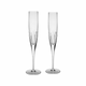 Impress Your Guests with William Yeoward Crystal Athena Champagne Flutes Sold as a Pair