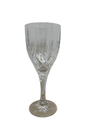 Stunning Hiroca Crystal Wine Glass Immaculate Condition